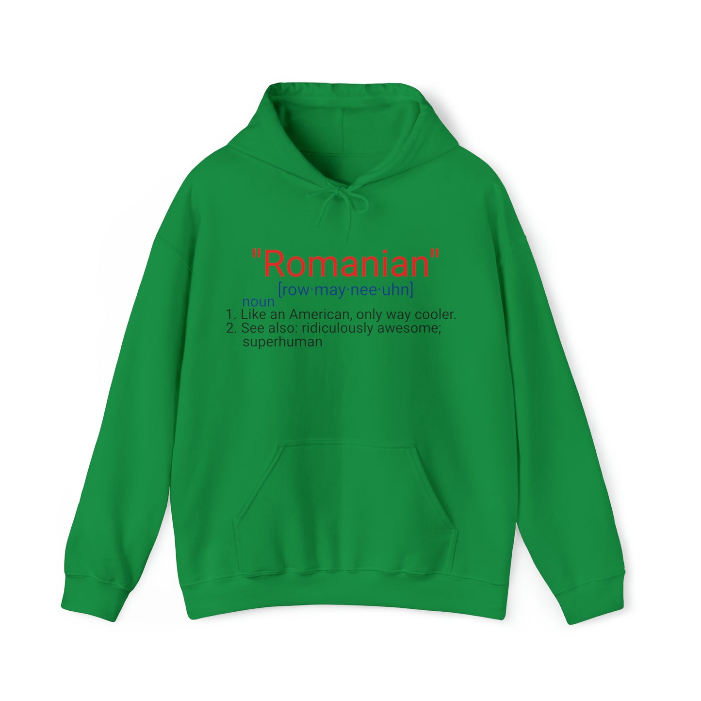 "Romanian definition" Hoodie