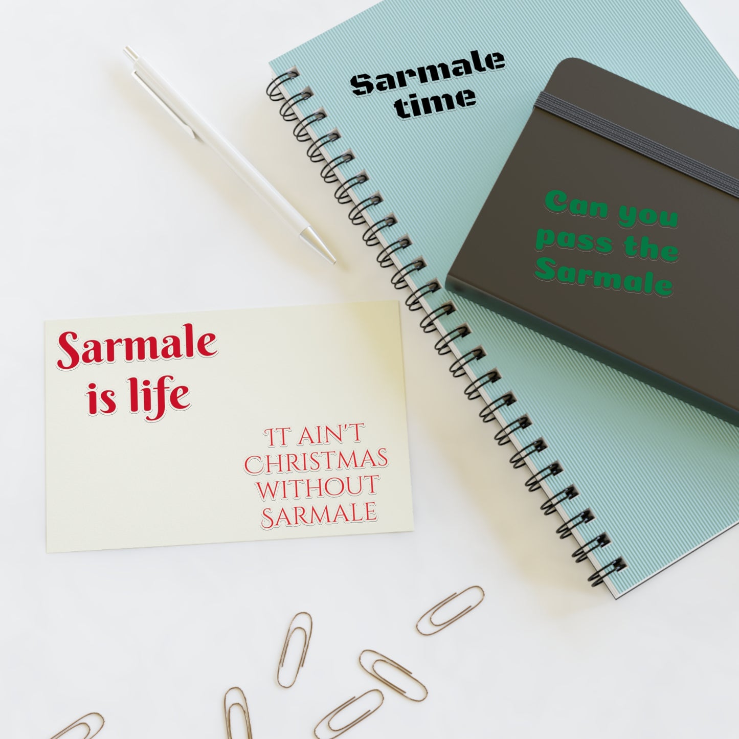 Sarmale stickers for Christmas