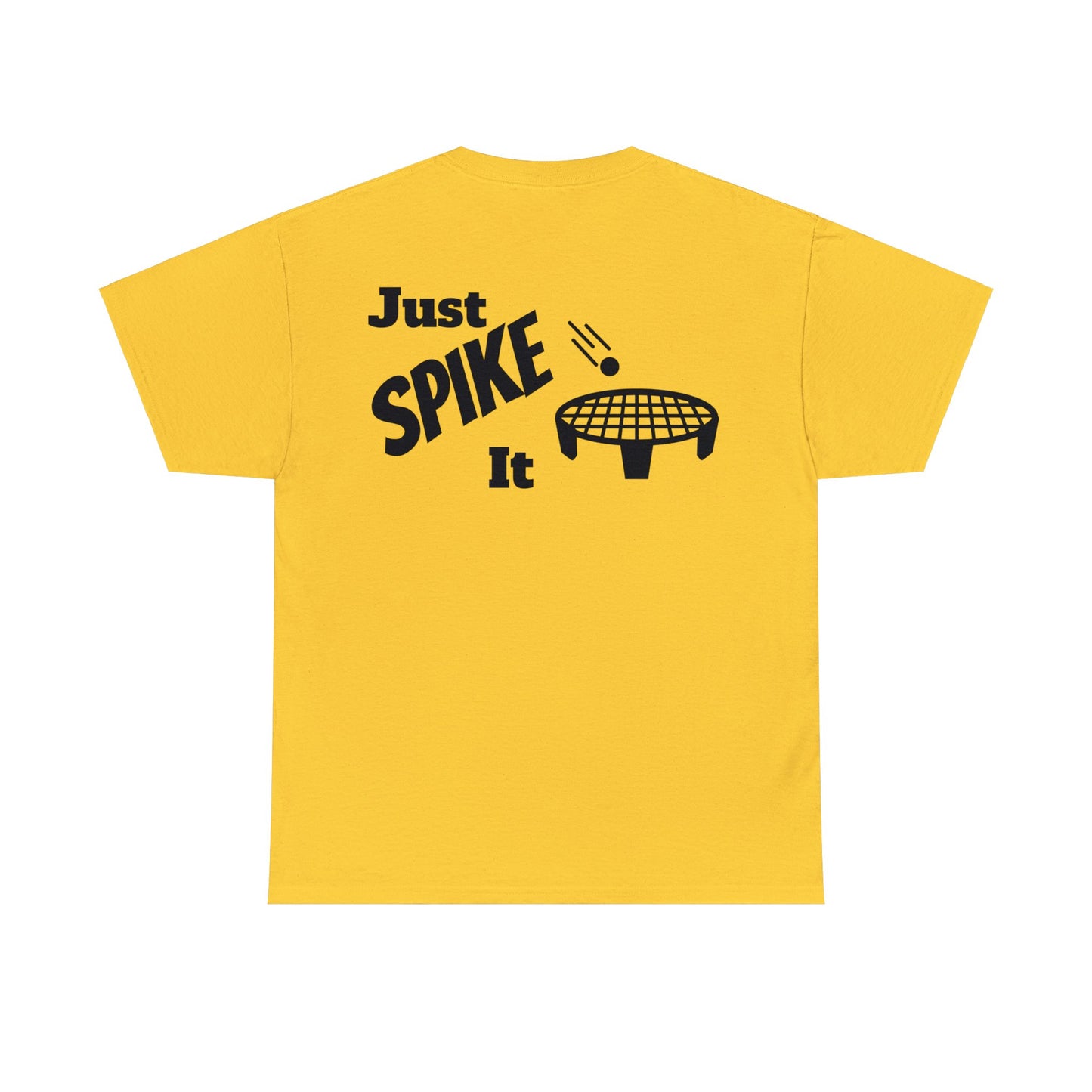 "You can't beat a Romanian at Spikeball" T-shirt